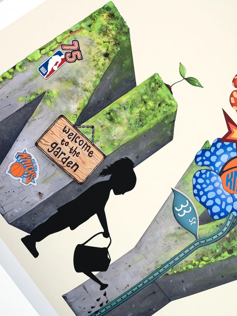 The Loyalist Sue Tsai Knicks Print (Limited To 75) 7 The Loyalist Sue Tsai Knicks Print (Limited To 75)