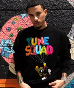 Loyalist Space Jam Marvin The Martian Tune Squad Crewneck Basketball