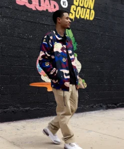 Loyalist Basketball Space Jam Goon Squad Camo Jacket