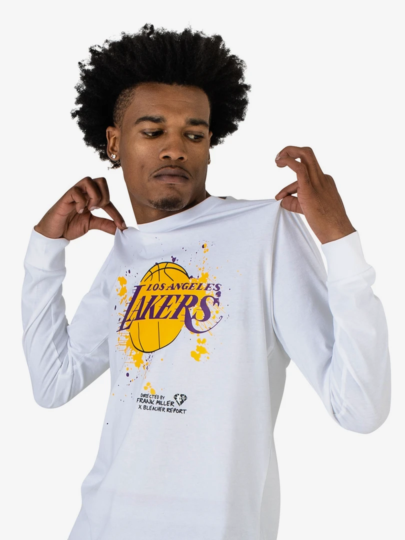 The Loyalist Frank Miller Lakers Logo Long Sleeve T-Shirt Basketball 5 The Loyalist Frank Miller Lakers Logo Long Sleeve T-Shirt Basketball