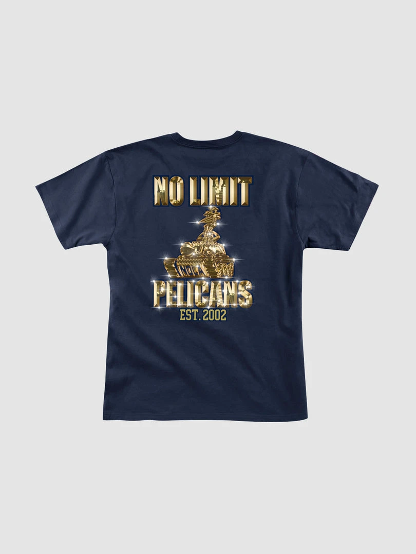 B/R SHOP No Limit X New Orleans Pelicans T-Shirt Basketball 4 B/R SHOP No Limit X New Orleans Pelicans T-Shirt Basketball