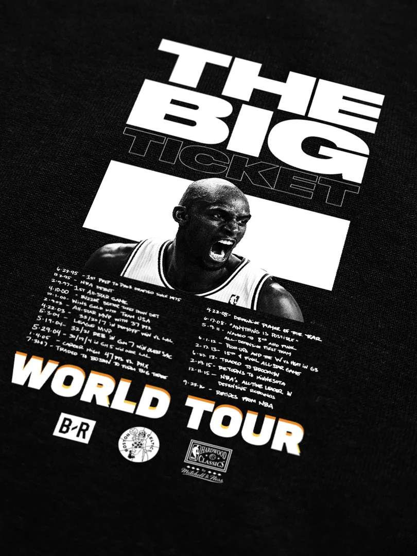 The Loyalist Kevin Garnett "Big Ticket" World Tour T-Shirt 8 The Loyalist Kevin Garnett "Big Ticket" World Tour T-Shirt