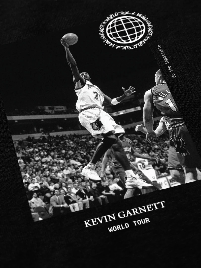 The Loyalist Basketball Kevin Garnett "The Kid" World Tour T-Shirt 6 The Loyalist Basketball Kevin Garnett "The Kid" World Tour T-Shirt