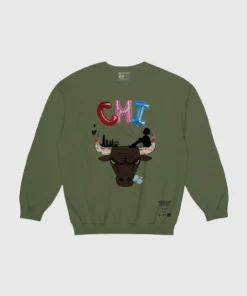 The Loyalist Sue Tsai Bulls Crewneck Sweatshirt