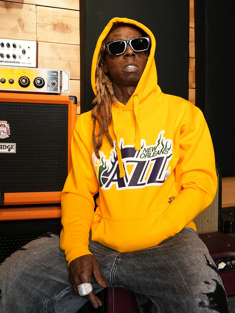 B/R SHOP Basketball Young Money X New Orleans Jazz Hoodie 4 B/R SHOP Basketball Young Money X New Orleans Jazz Hoodie