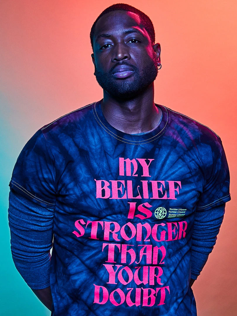 Loyalist HOLIDAY SALE Dwyane Wade My Belief Is Stronger T-Shirt 5 Loyalist HOLIDAY SALE Dwyane Wade My Belief Is Stronger T-Shirt