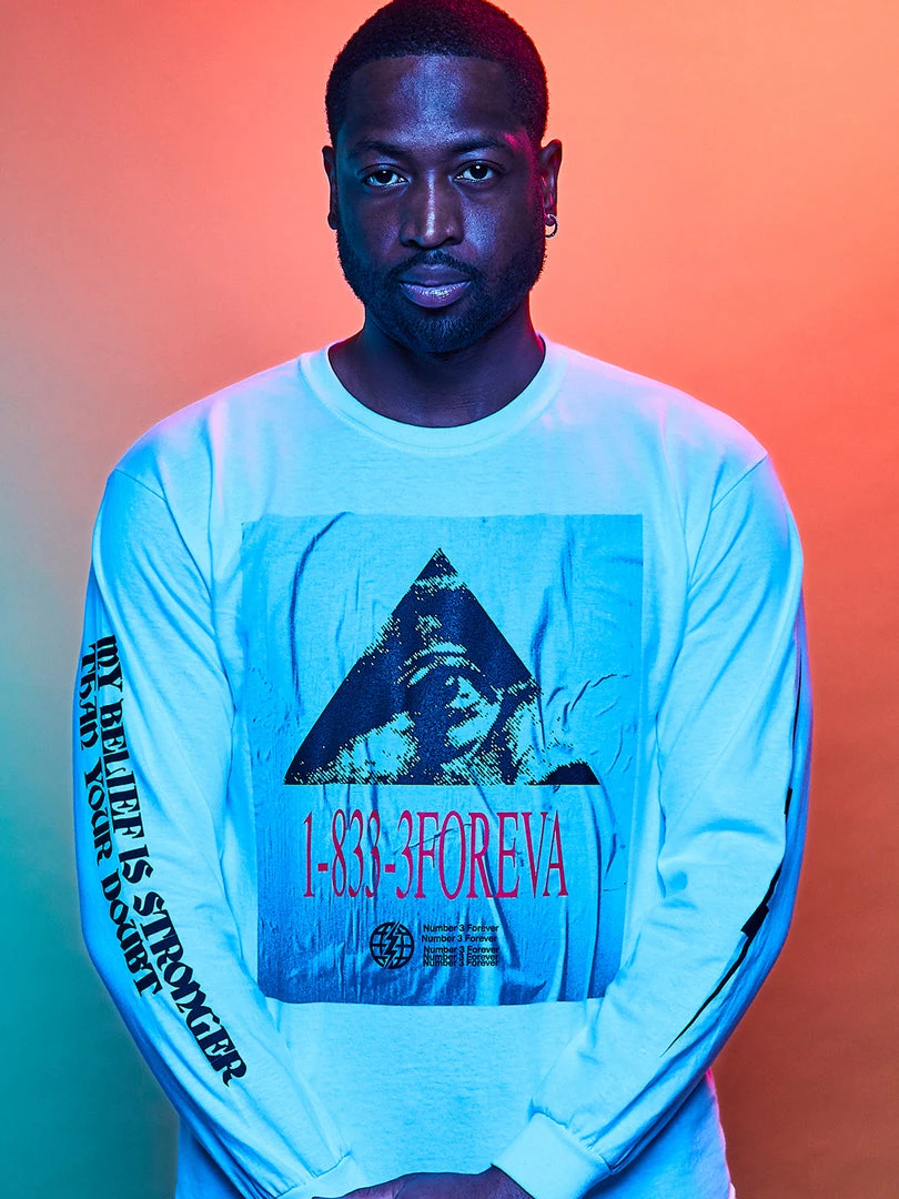 Loyalist Dwyane Wade 3rd Eye Hotline Long Sleeve T-Shirt HOLIDAY SALE 4 Loyalist Dwyane Wade 3rd Eye Hotline Long Sleeve T-Shirt HOLIDAY SALE