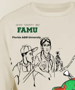 The Loyalist FAMU Excellence With Caring Crewneck HOLIDAY SALE