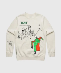 The Loyalist FAMU Excellence With Caring Crewneck HOLIDAY SALE