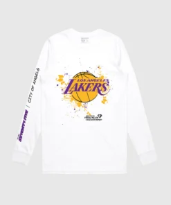 The Loyalist Frank Miller Lakers Logo Long Sleeve T-Shirt Basketball
