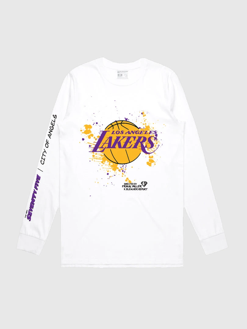 The Loyalist Frank Miller Lakers Logo Long Sleeve T-Shirt Basketball 3 The Loyalist Frank Miller Lakers Logo Long Sleeve T-Shirt Basketball
