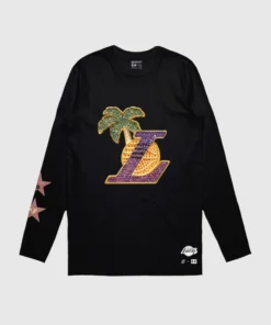 The Loyalist Basketball Greg Yuna Lakers Diamond Long Sleeve T-Shirt