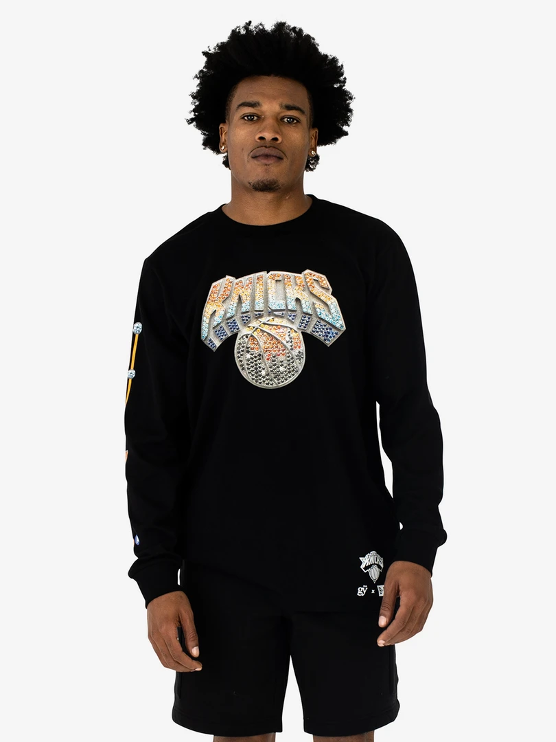 The Loyalist Greg Yuna Knicks Diamond Long Sleeve T-Shirt Basketball 3 The Loyalist Greg Yuna Knicks Diamond Long Sleeve T-Shirt Basketball