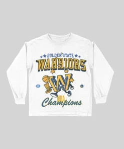 The Loyalist Basketball HoH X Warriors NBA Champions White Long Sleeve T-shirt