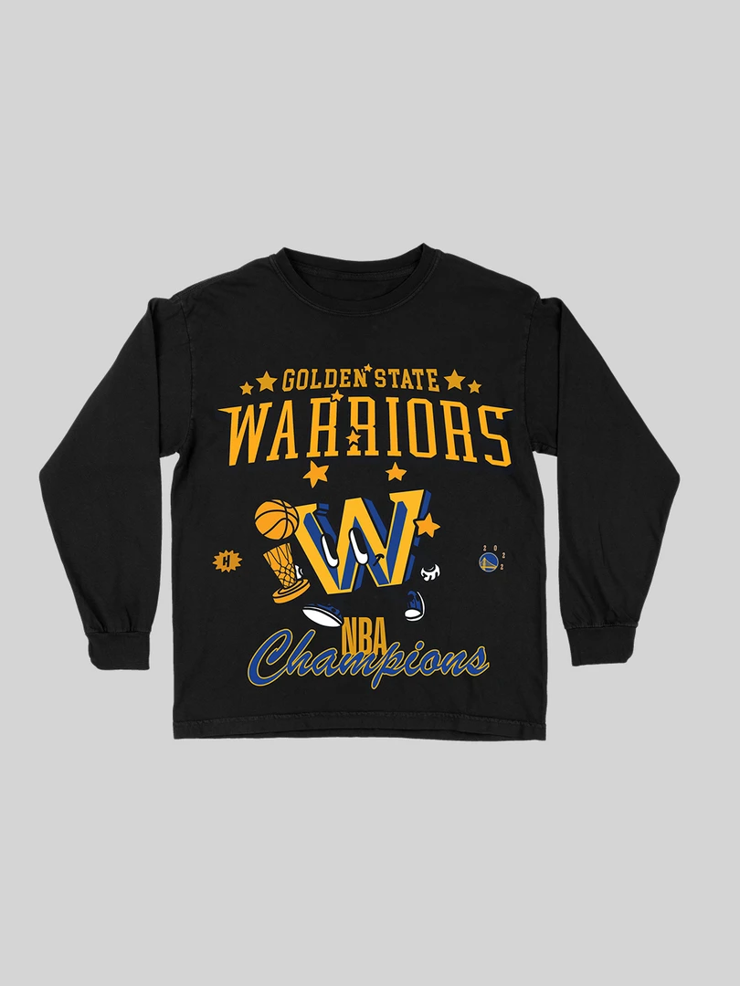 The Loyalist HoH X Warriors NBA Champions Black Long Sleeve T-Shirt 3 The Loyalist HoH X Warriors NBA Champions Black Long Sleeve T-Shirt