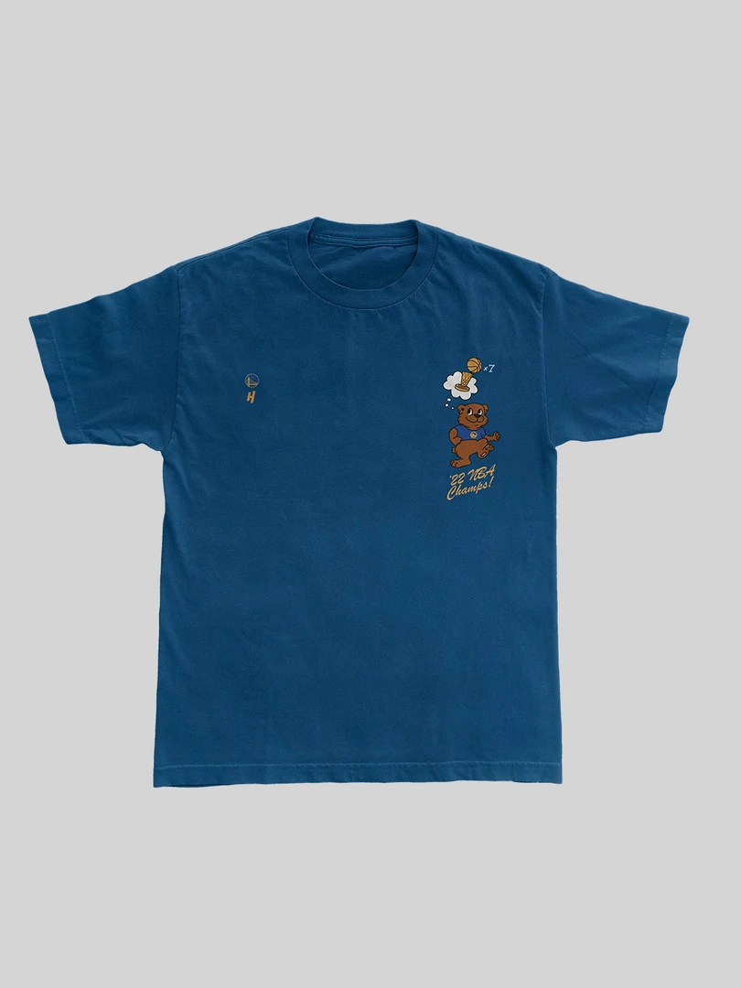 The Loyalist HoH X Warriors NBA Champs Bear Blue T-Shirt Basketball 3 The Loyalist HoH X Warriors NBA Champs Bear Blue T-Shirt Basketball