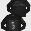 The Loyalist Basketball The Bucks 2021 World Champions Black Long Sleeve T-Shirt