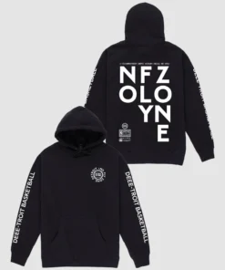 The Loyalist Basketball No Fly Zone Pistons Hoodie