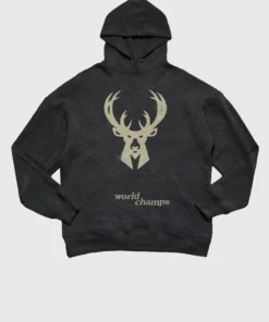 The Loyalist Basketball The Bucks 2021 Champions Black Hoodie