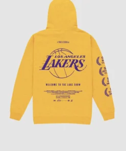 The Loyalist The Lakers Check The Credits Gold Hoodie Basketball