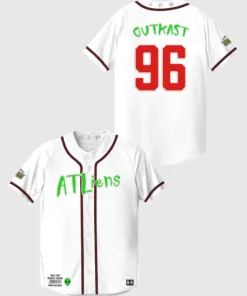 Loyalist ATLiens 25th Anniversary White Baseball Jersey Rewind