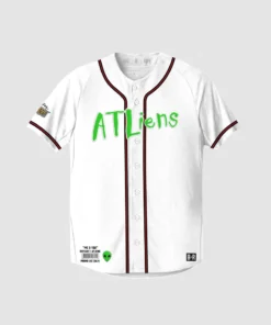 Loyalist ATLiens 25th Anniversary White Baseball Jersey Rewind