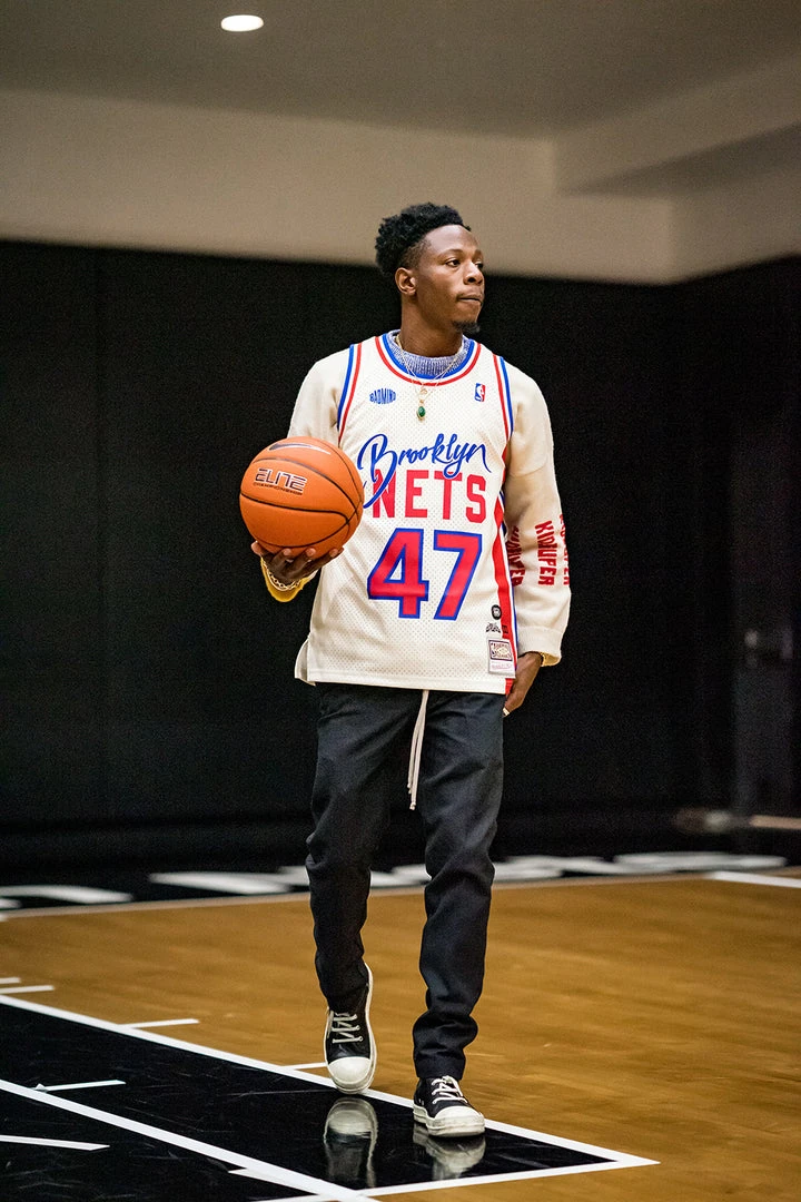 B/R SHOP Joey Bada$$ X Brooklyn Nets Swingman Jersey Basketball 6 B/R SHOP Joey Bada$$ X Brooklyn Nets Swingman Jersey Basketball