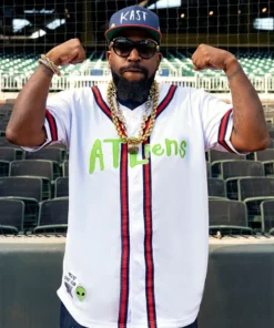 Loyalist ATLiens 25th Anniversary White Baseball Jersey Rewind