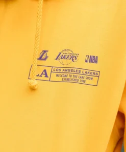 The Loyalist The Lakers Check The Credits Gold Hoodie Basketball