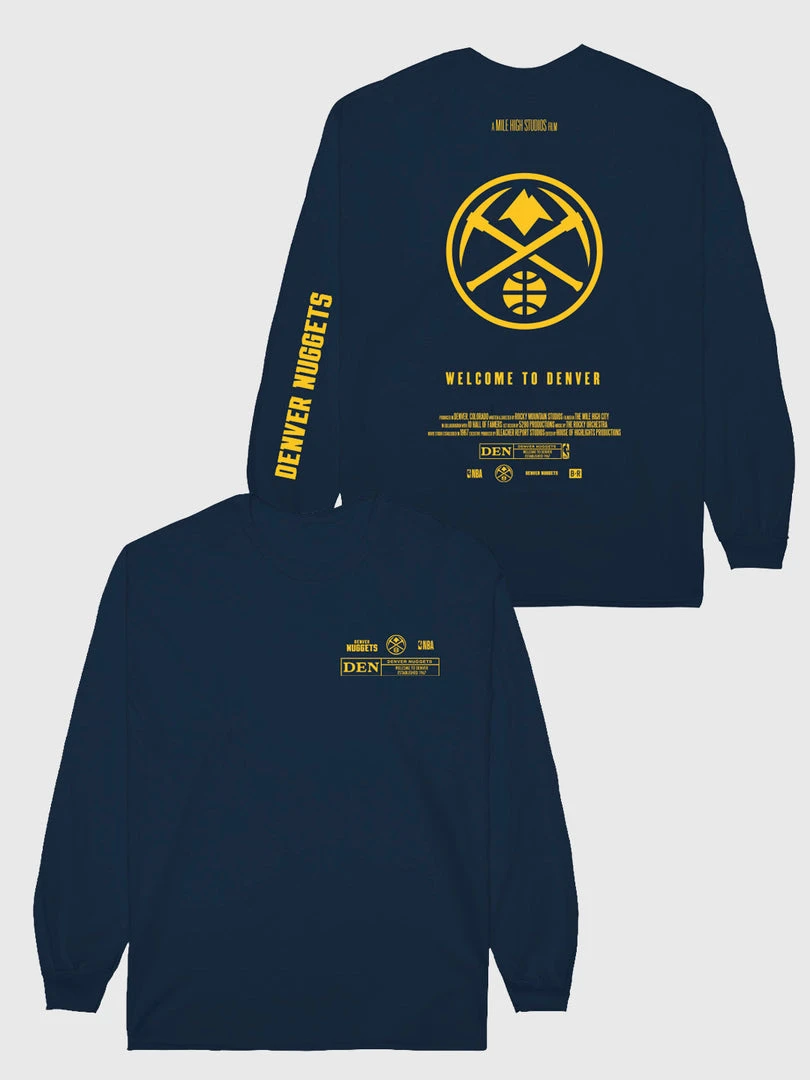 The Loyalist Basketball The Nuggets Check The Credits Long Sleeve T-Shirt 3 The Loyalist Basketball The Nuggets Check The Credits Long Sleeve T-Shirt