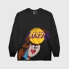 Loyalist Basketball The Lakers X Space Jam Taz Long Sleeve T-Shirt
