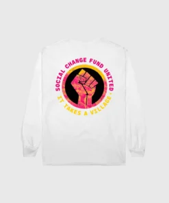 The Loyalist Long Sleeve Tees Social Change Fund United White Long Sleeve T-Shirt 7 The Loyalist Long Sleeve Tees Social Change Fund United White Long Sleeve T-Shirt