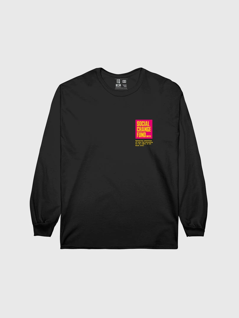 The Loyalist Social Change Fund United Black Long Sleeve T-Shirt Long Sleeve Tees 4 The Loyalist Social Change Fund United Black Long Sleeve T-Shirt Long Sleeve Tees