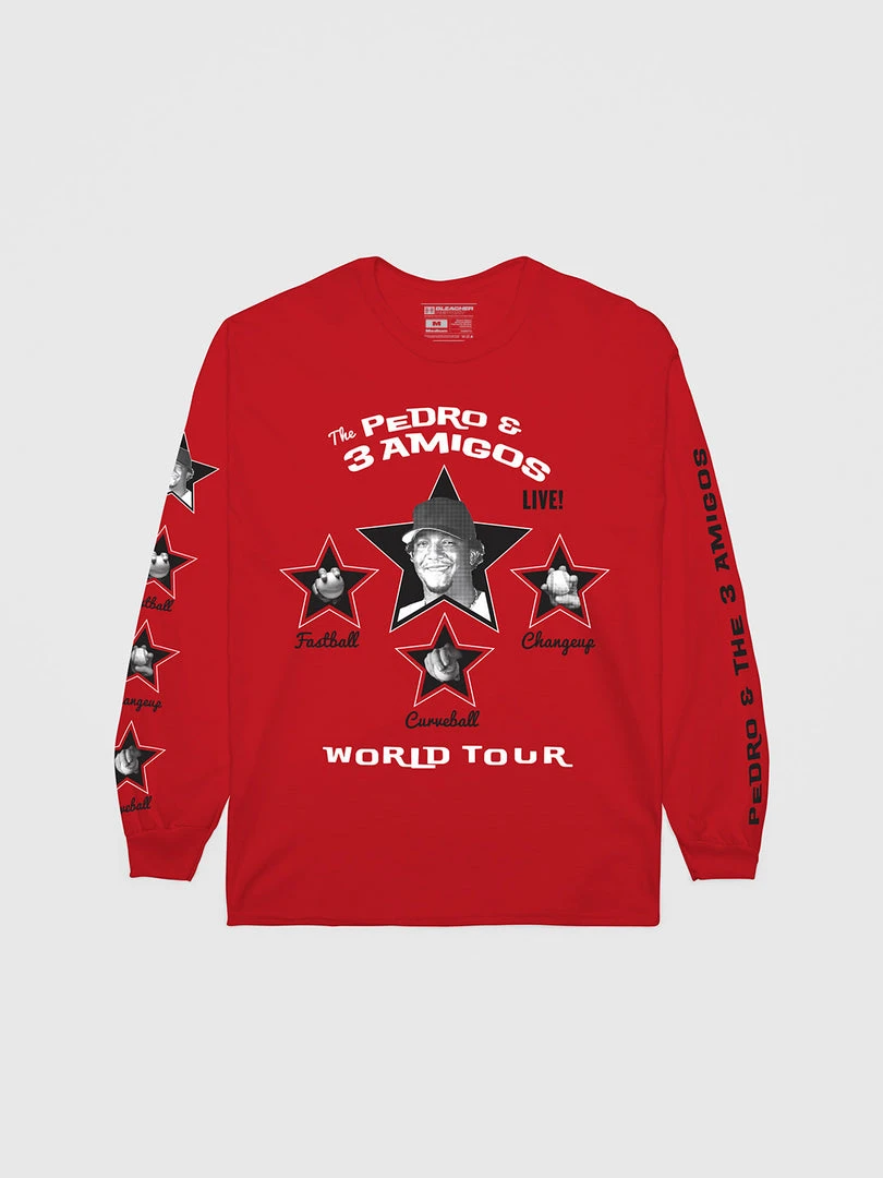 The Loyalist Pedro Martinez Three Amigos Long Sleeve T-Shirt 3 The Loyalist Pedro Martinez Three Amigos Long Sleeve T-Shirt