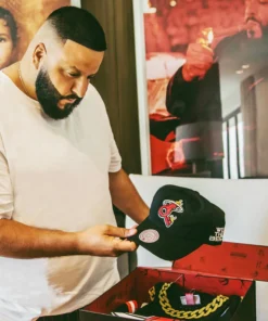 B/R SHOP Basketball DJ Khaled X Miami Heat Strapback Hat
