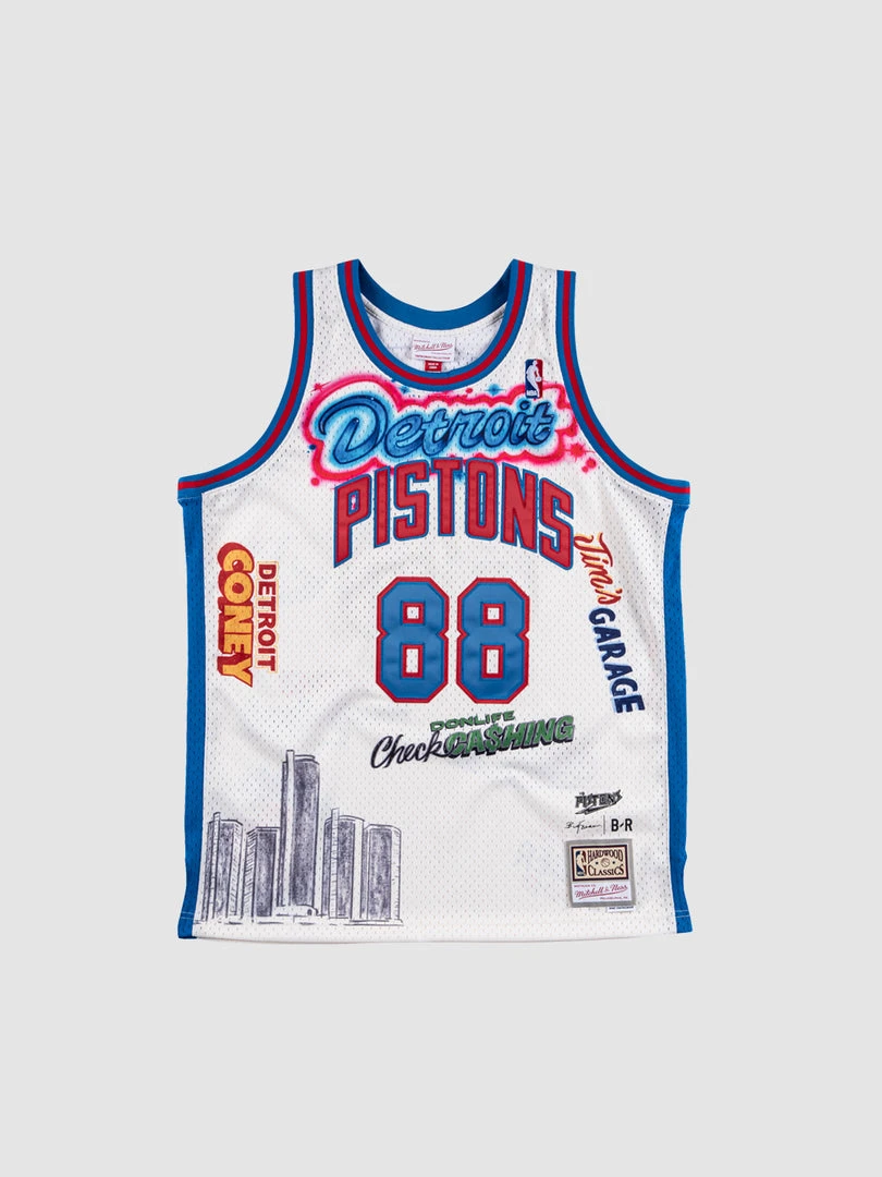 B/R SHOP Basketball Big Sean X Detroit Pistons Swingman Jersey 3 B/R SHOP Basketball Big Sean X Detroit Pistons Swingman Jersey
