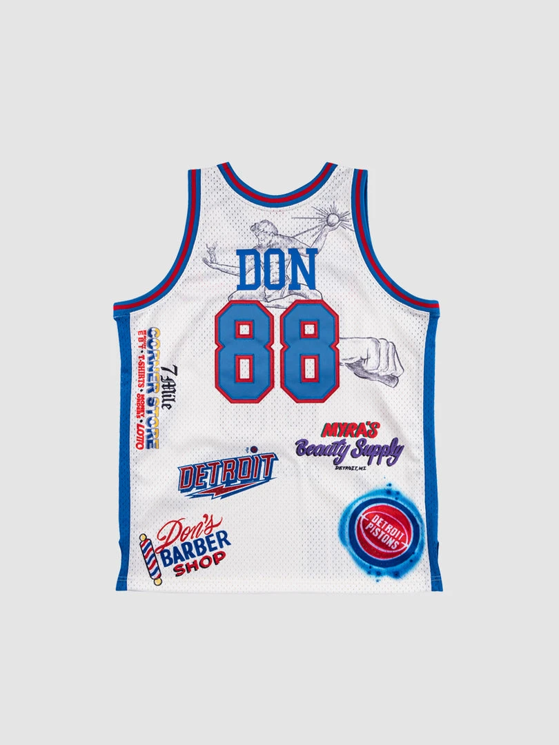 B/R SHOP Basketball Big Sean X Detroit Pistons Swingman Jersey 4 B/R SHOP Basketball Big Sean X Detroit Pistons Swingman Jersey