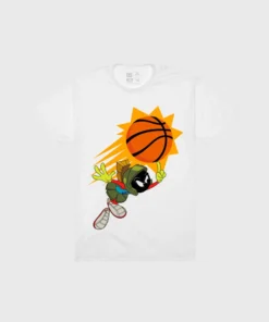 Loyalist The Suns X Space Jam Marvin White T-Shirt Basketball