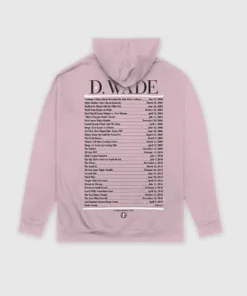 Loyalist Dwyane Wade Pink World Tour Hoodie
