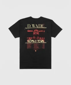 Loyalist Dwyane Wade Black World Tour T-Shirt