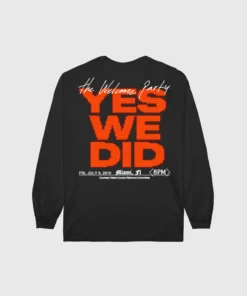 The Loyalist HOLIDAY SALE Dwyane Wade Black "The Welcome Party" Long Sleeve