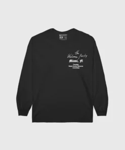 The Loyalist HOLIDAY SALE Dwyane Wade Black "The Welcome Party" Long Sleeve