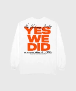 The Loyalist Dwyane Wade White "The Welcome Party" Long Sleeve HOLIDAY SALE