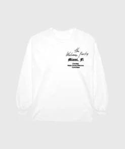The Loyalist Dwyane Wade White "The Welcome Party" Long Sleeve HOLIDAY SALE