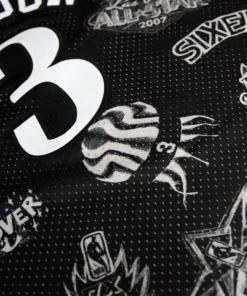 The Loyalist Allen Iverson Player's Edition Black Swingman Jersey Basketball