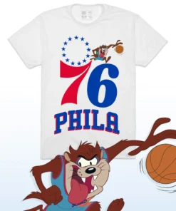 Loyalist The 76ers X Space Jam T-Shirt Basketball